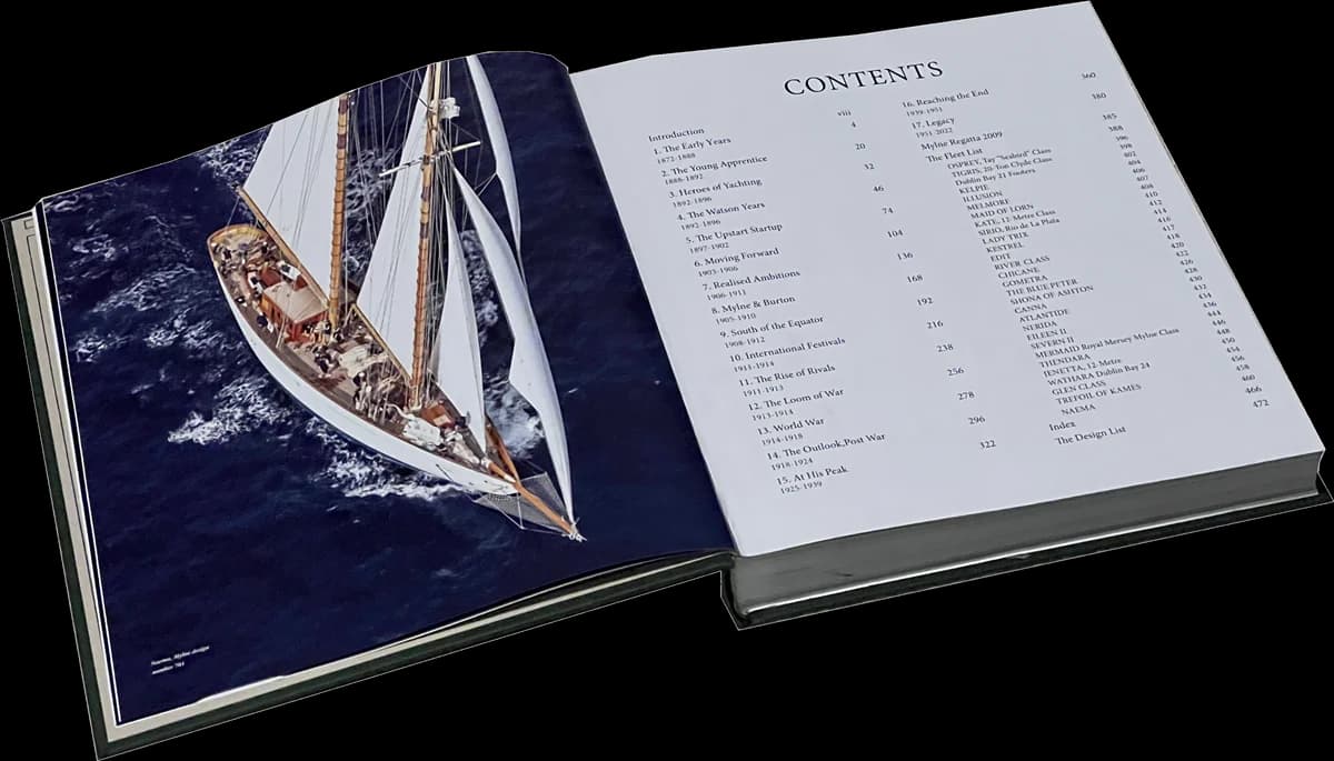 Alfred Mylne book — interior spread