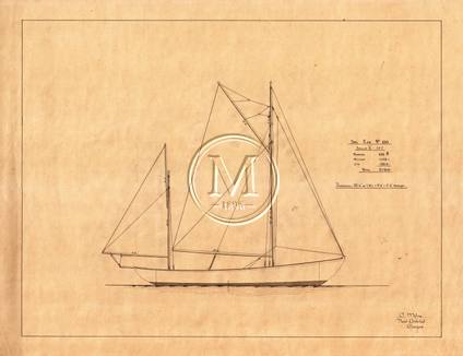 Design 100 — Sail Plan