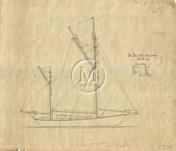 Design 100 — Sail Plan