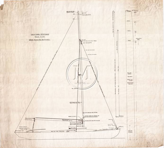 Design 1006 — Sail Plan