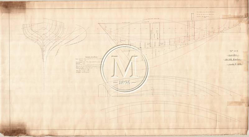 Design 103 — Lines Plan