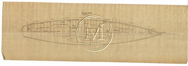 Archive drawing — S.Y. 'Nimrod'