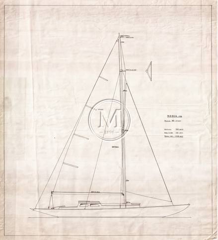 Design 106 — Sail Plan