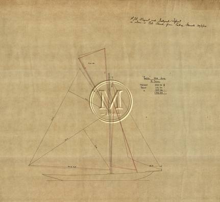 Design 107 — Sail Plan