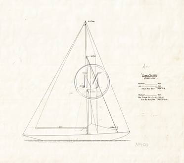 Design 109 — Sail Plan