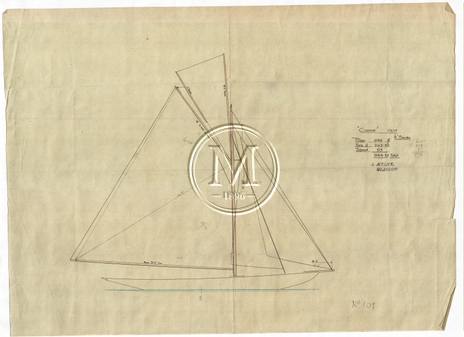 Design 109 — Sail Plan