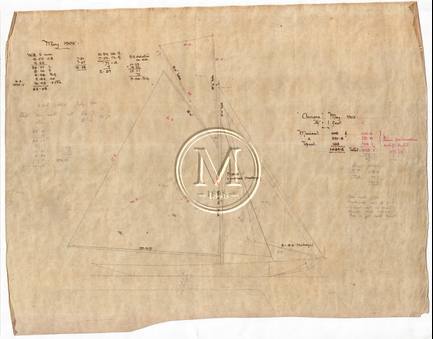 Design 110 — Sail Plan