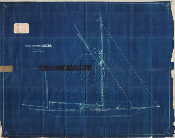 Design 1109 — Sail Plan