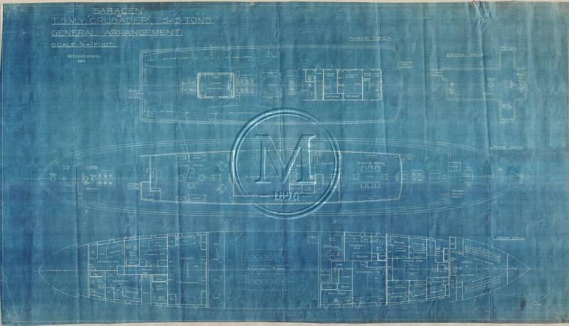 Archive drawing — 'Saracen'