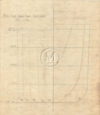 Design 114 — Keel Sections