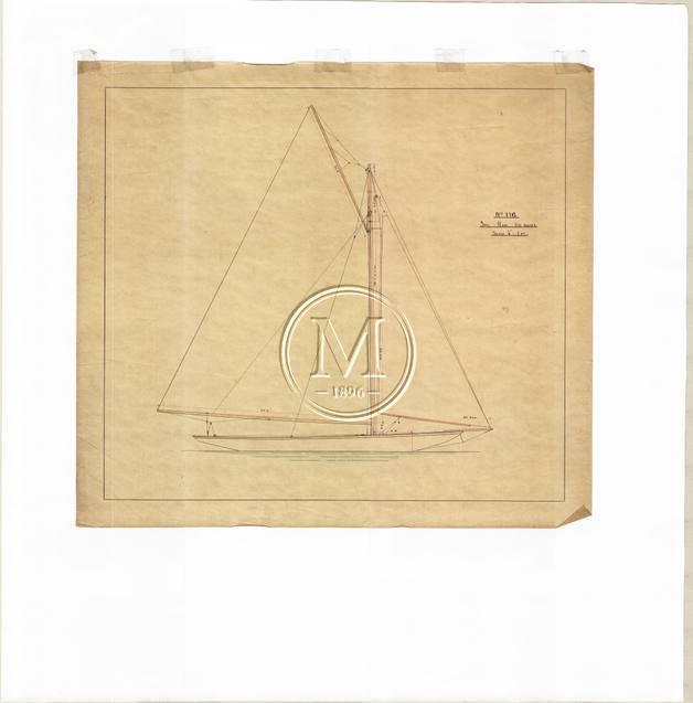 Design 116 — Sail Plan