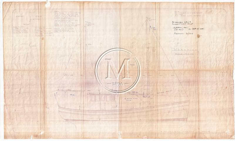 Design 1217 — Sail Plan