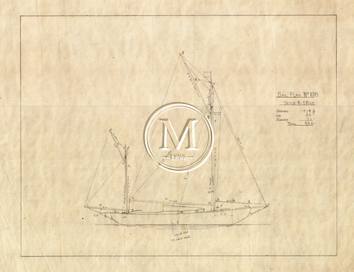 Design 128 — Sail Plan