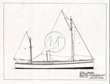 Design 129 — Sail Plan