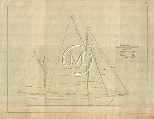 Design 130 — Sail Plan