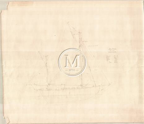 Design 130 — Sail Plan