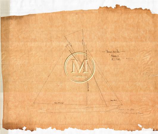 Design 132 — Sail Plan