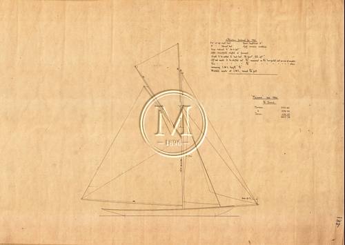 Design 132 — Sail Plan