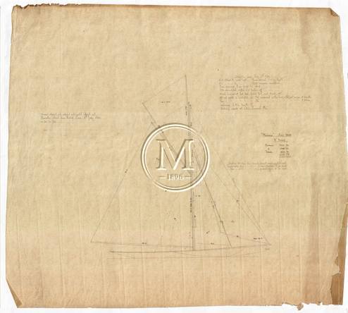 Design 132 — Sail Plan