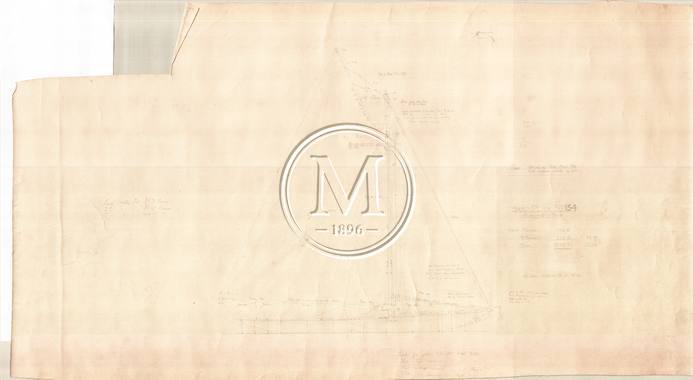 Design 133 — Sail Plan