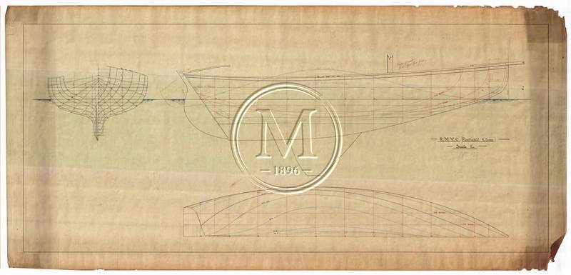 Design 135 — Lines Plan