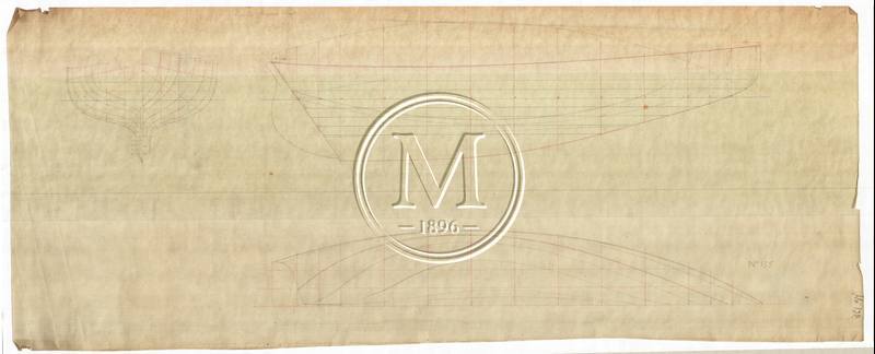 Design 135 — Lines Plan