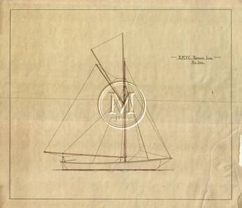 Design 135 — Sail Plan