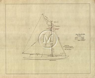 Design 138 — Sail Plan