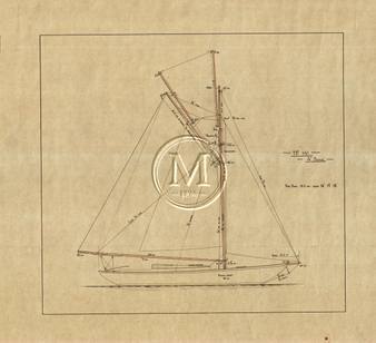 Design 141 — Sail Plan