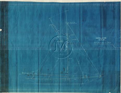 Design 147 — Sail Plan