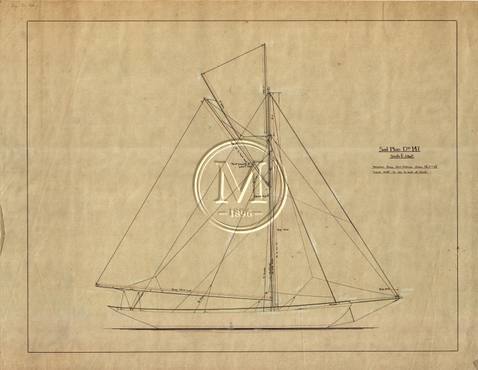 Design 147 — Sail Plan