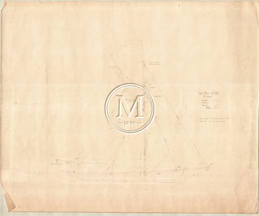 Design 147 — Sail Plan
