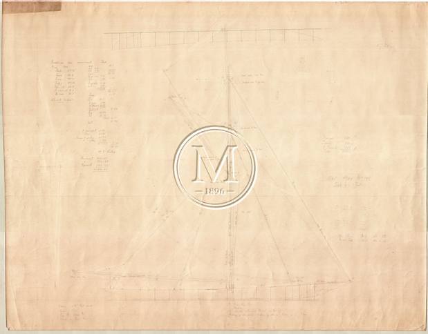 Design 148 — Sail Plan