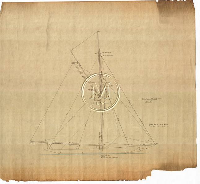 Design 148 — Sail Plan