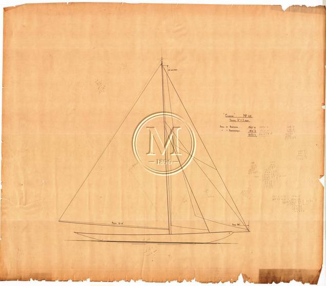 Design 148 — Sail Plan