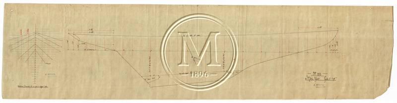 Design 153 — Lines Plan