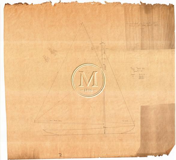 Design 153 — Sail Plan