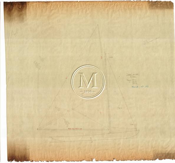 Design 153 — Sail Plan