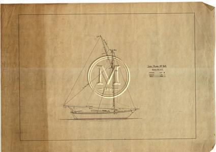 Design 154 — Sail Plan