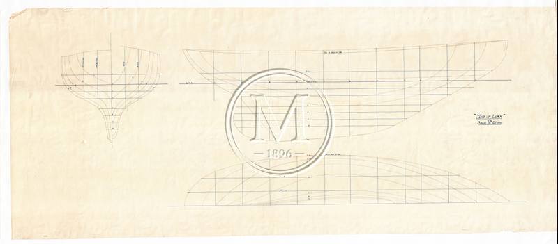 Design 154 — Lines Plan