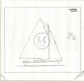 Design 154 — Sail Plan