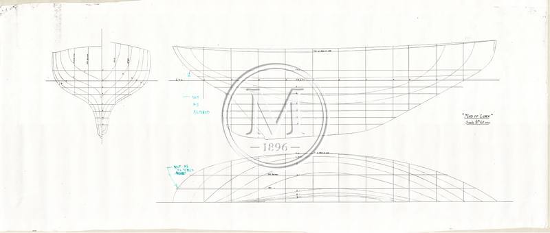 Design 154 — Lines Plan