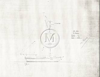 Design 154 — Sail Plan