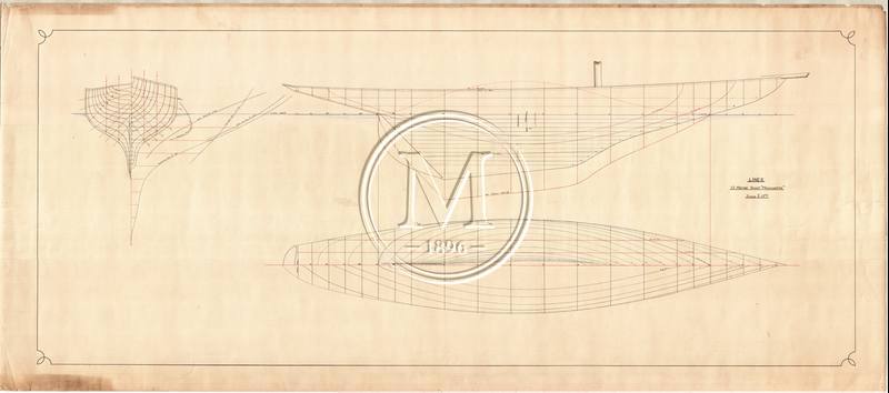 Design 155 — Lines Plan