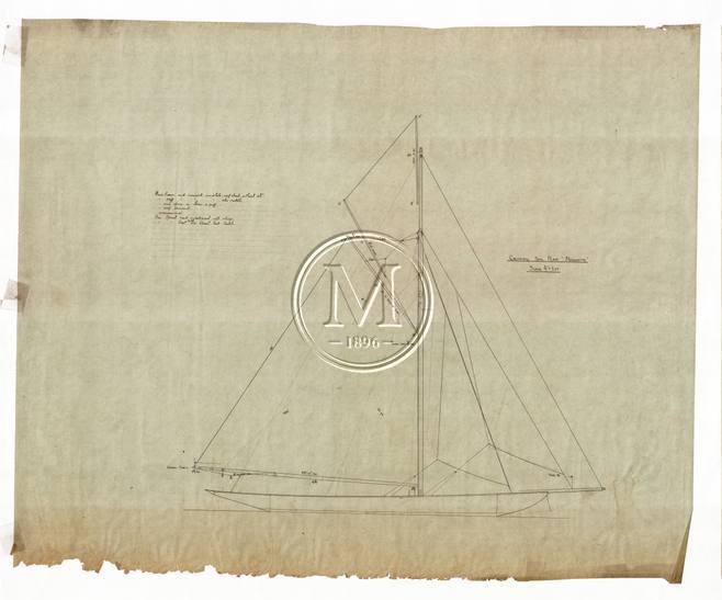 Design 155 — Sail Plan