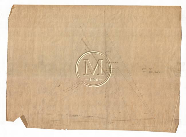Design 155 — Sail Plan