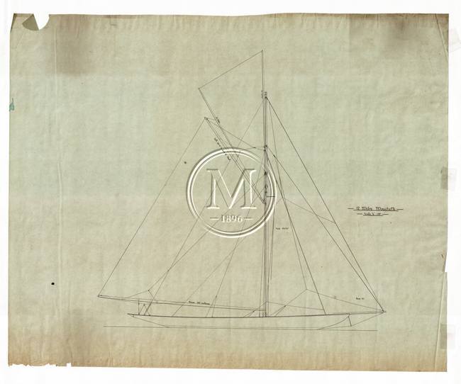 Design 155 — Sail Plan