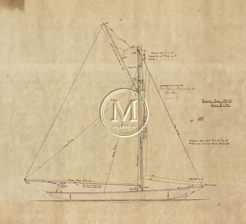 Design 157 — Sail Plan