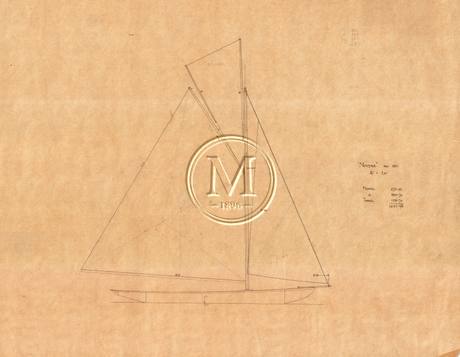 Design 157 — Sail Plan