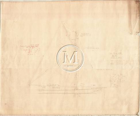 Design 157 — Sail Plan